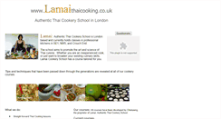 Desktop Screenshot of lamaithaicooking.co.uk